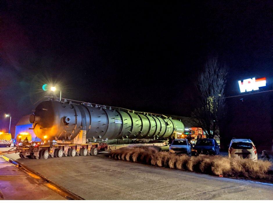VDL KTI Successfully Completed and Transported a Highboil Column !