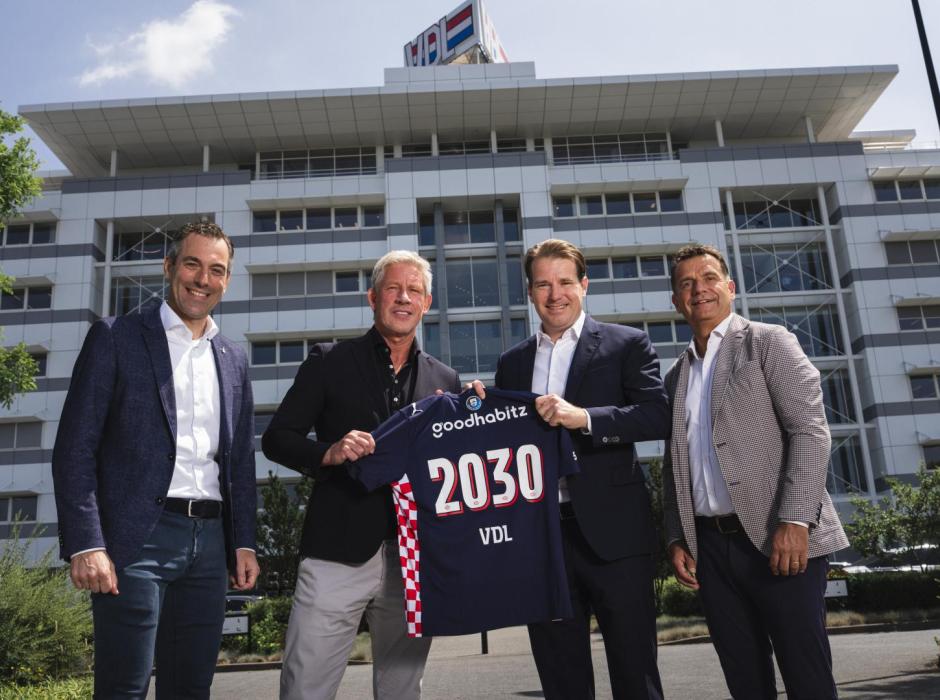 VDL Groep verlengt sponsorcontracten met PSV én FC Eindhoven met 5 jaar