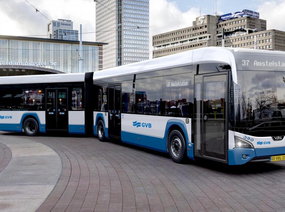 Serie van 84 nieuwe generatie VDL Citea’s maakt OV Amsterdam duurzamer