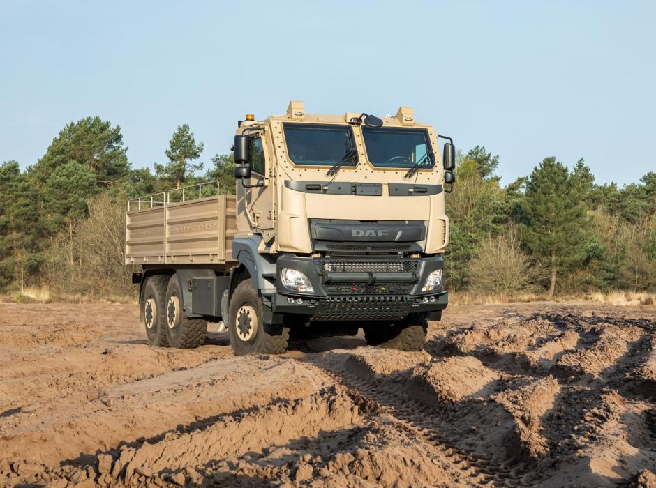 DAF, Tatra en VDL Groep    tonen unieke militaire 6x6-truck op BEDEX 2026